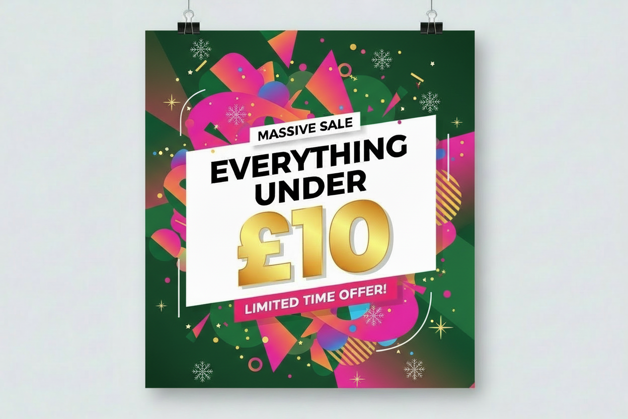 Everything Under £10