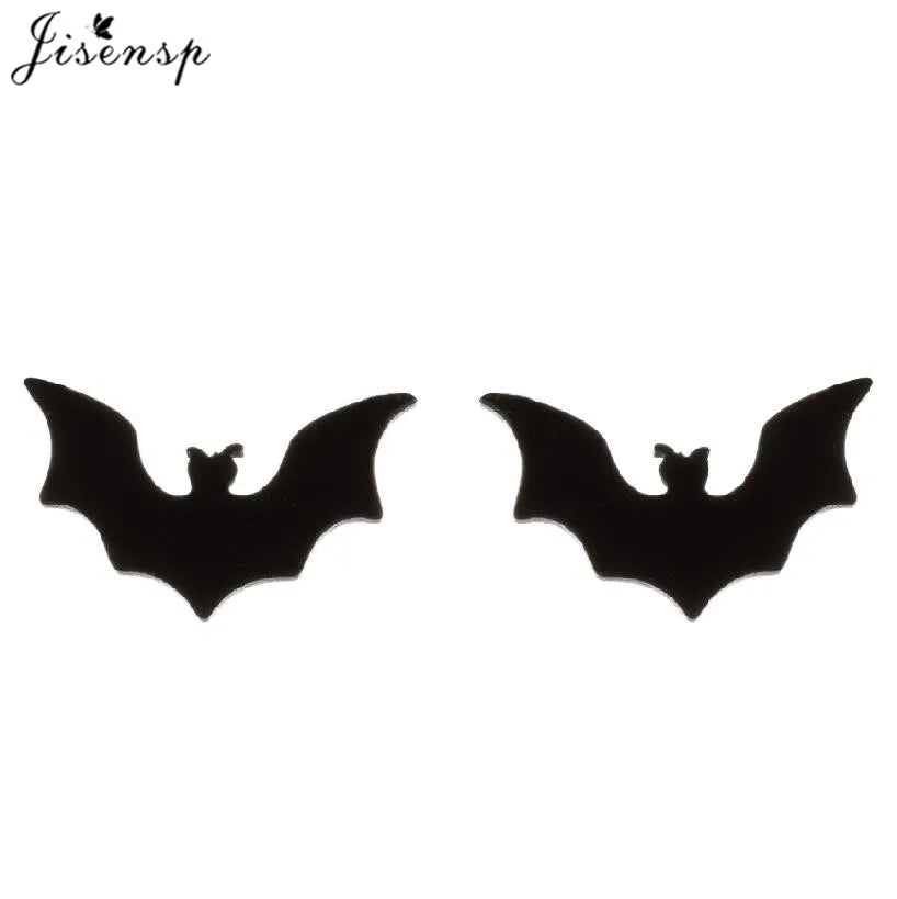 Bat Stud Earrings