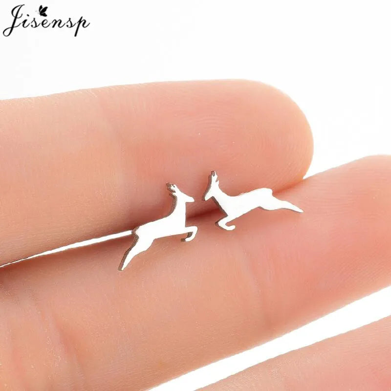 Bat Stud Earrings
