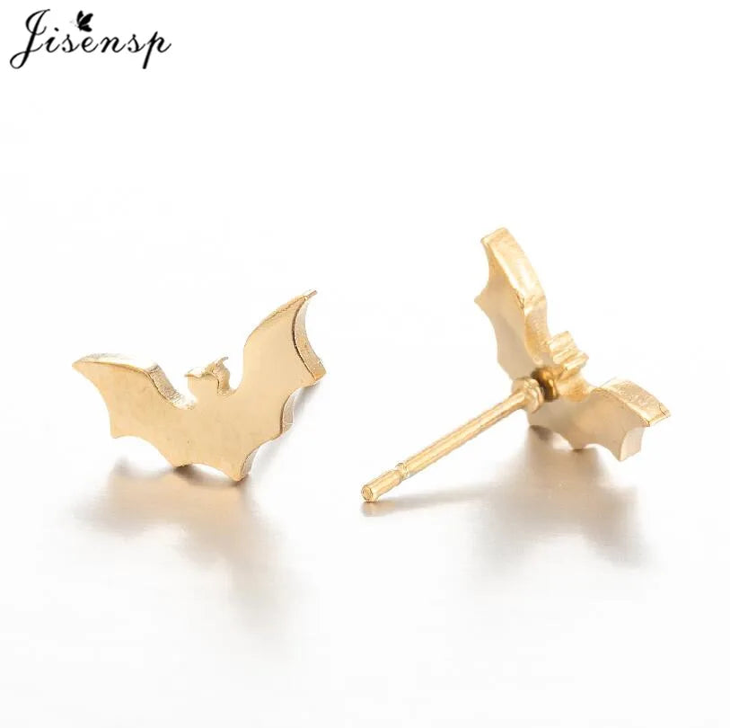 Bat Stud Earrings