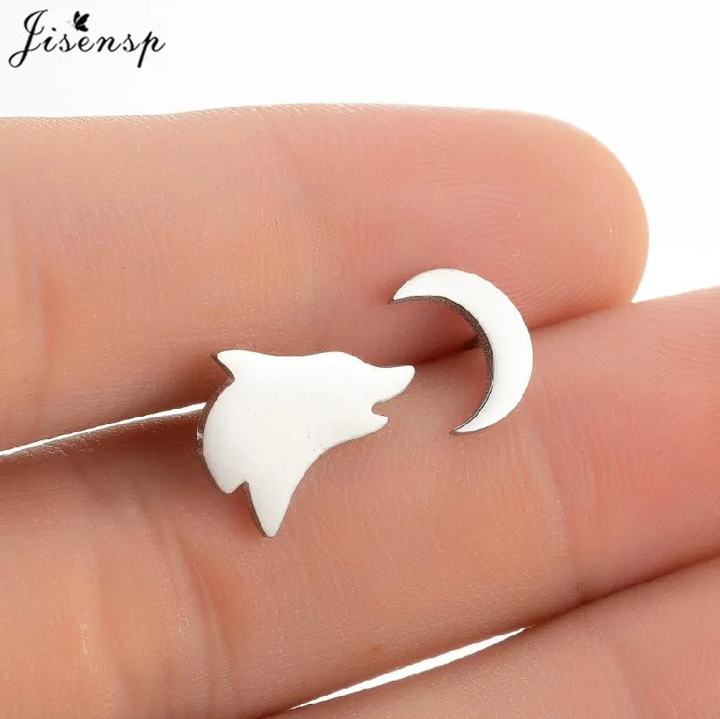 Bat Stud Earrings