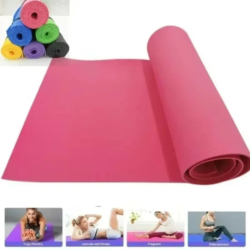 Non-slip yoga mats