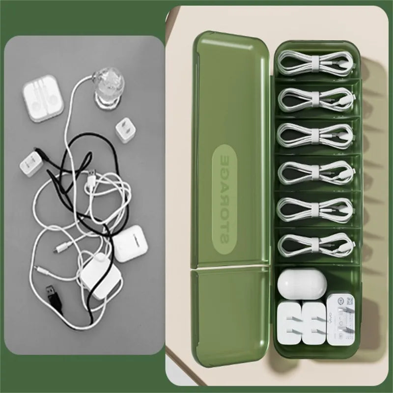 Nordic Plug Board Storage Box Cable Wire Organizer