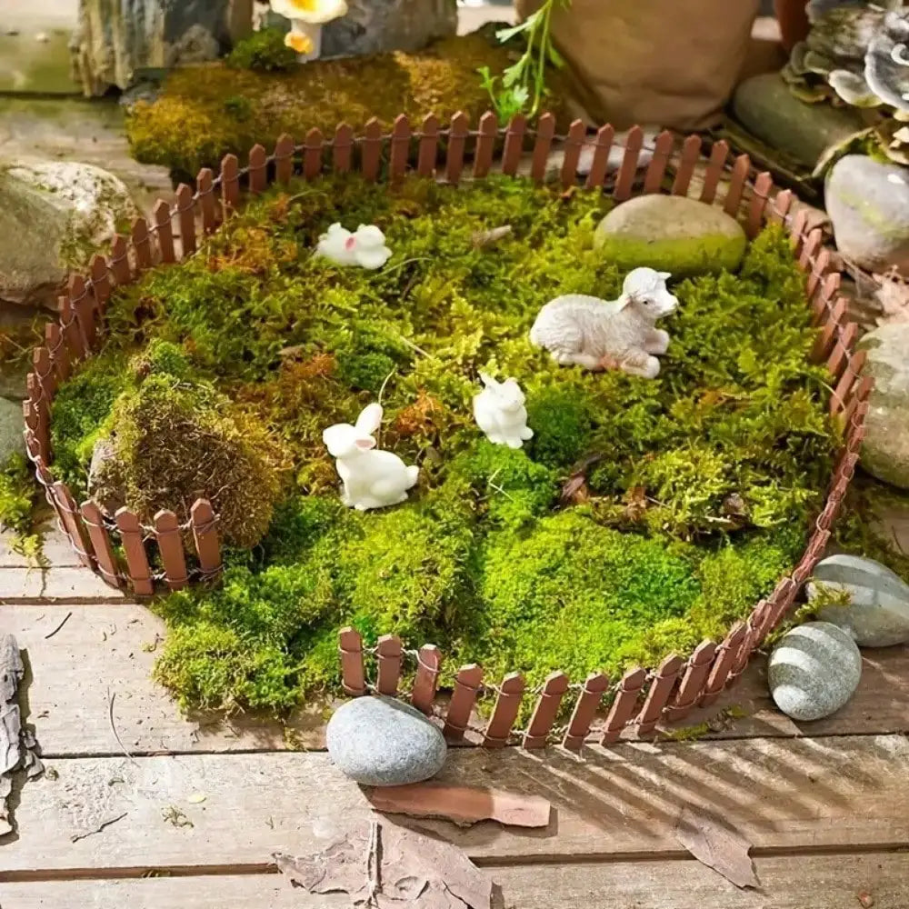 Miniature Fence For Fairy Garden Micro Landscape