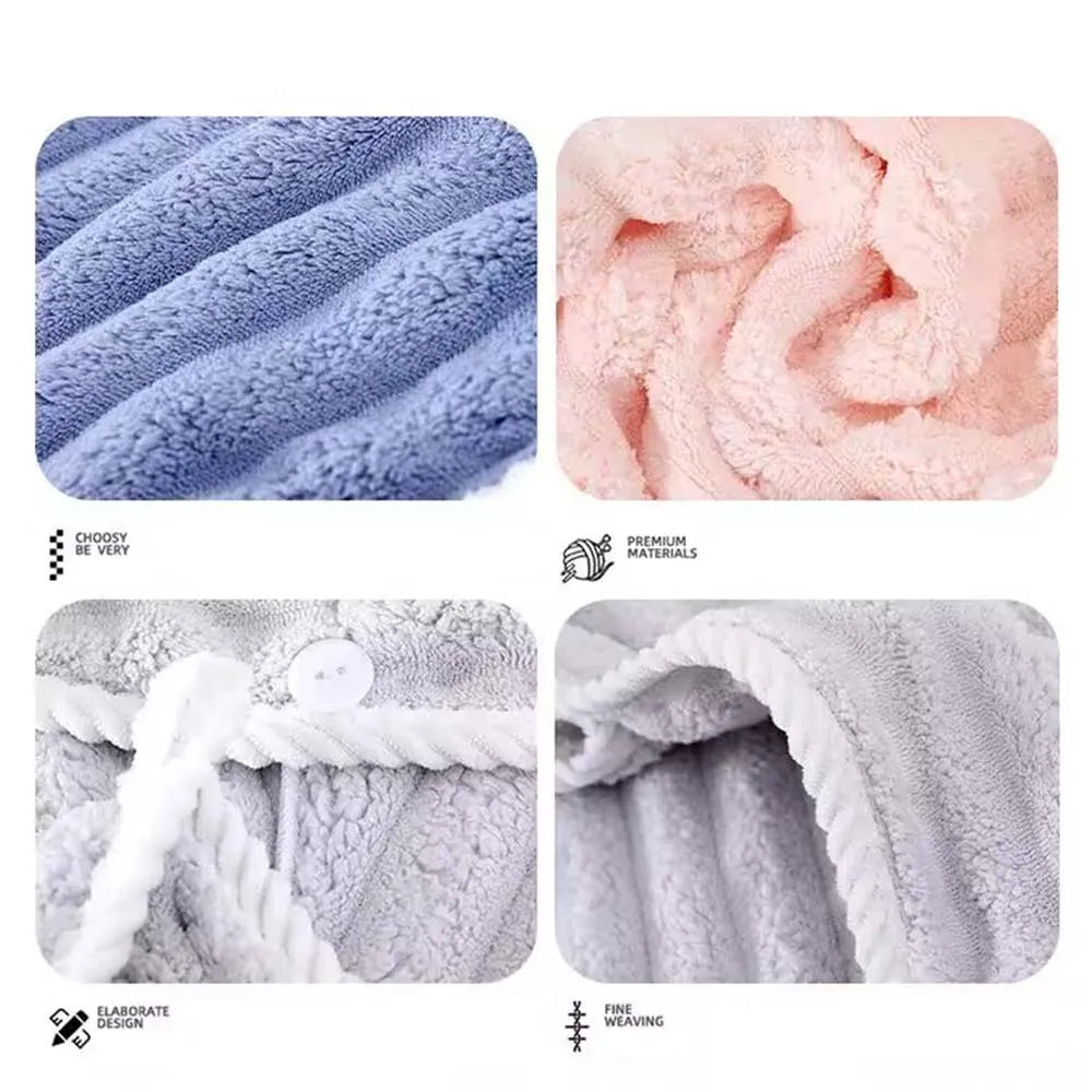Dry Hair Cap Towel for Women