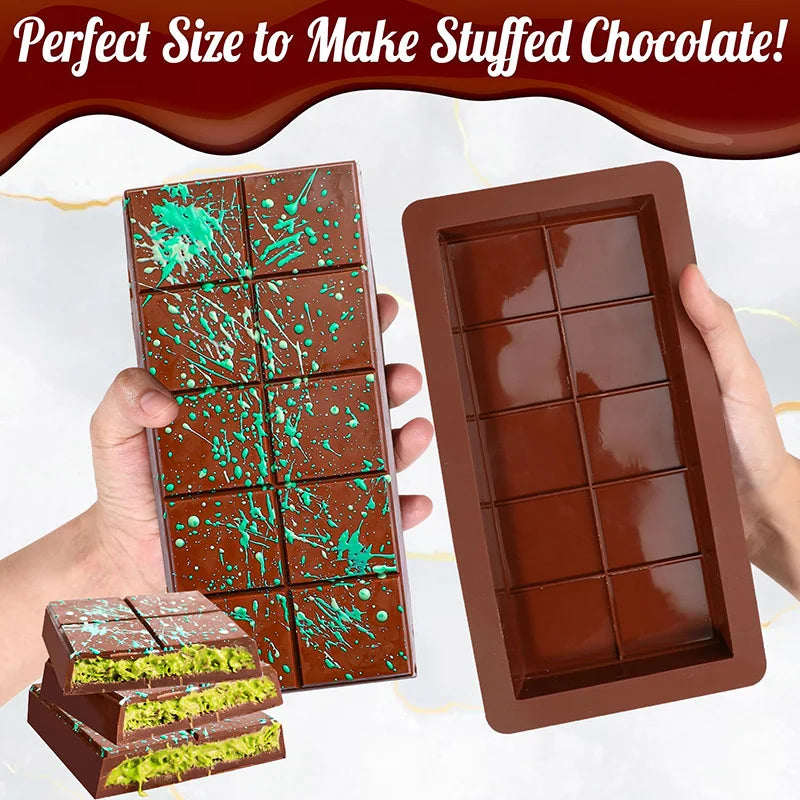 Chocolate Bar Reusable Food Grade Mold