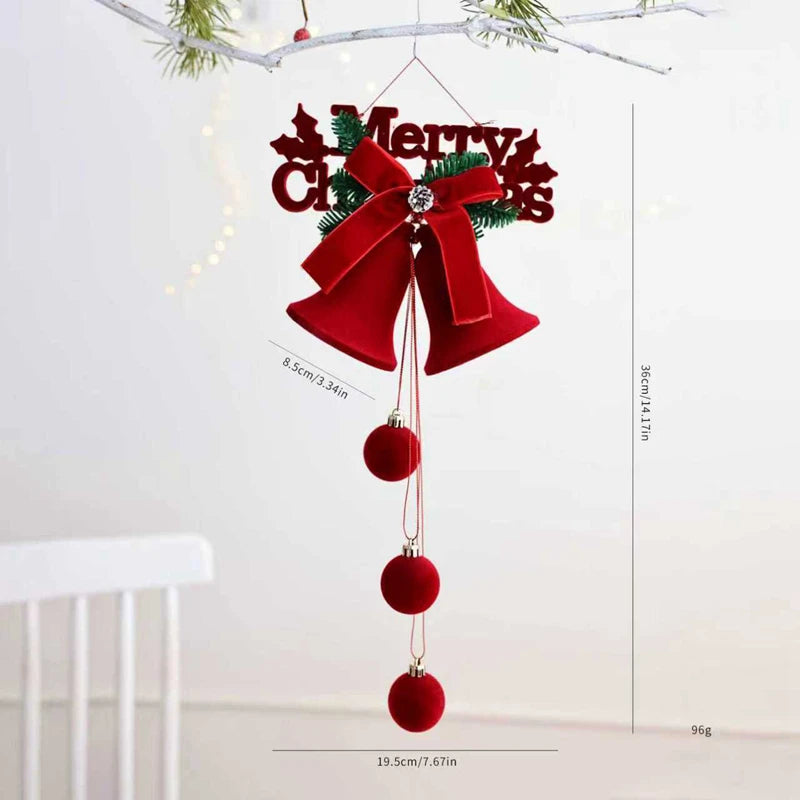 Christmas Ball Ornament with Nordic Bells