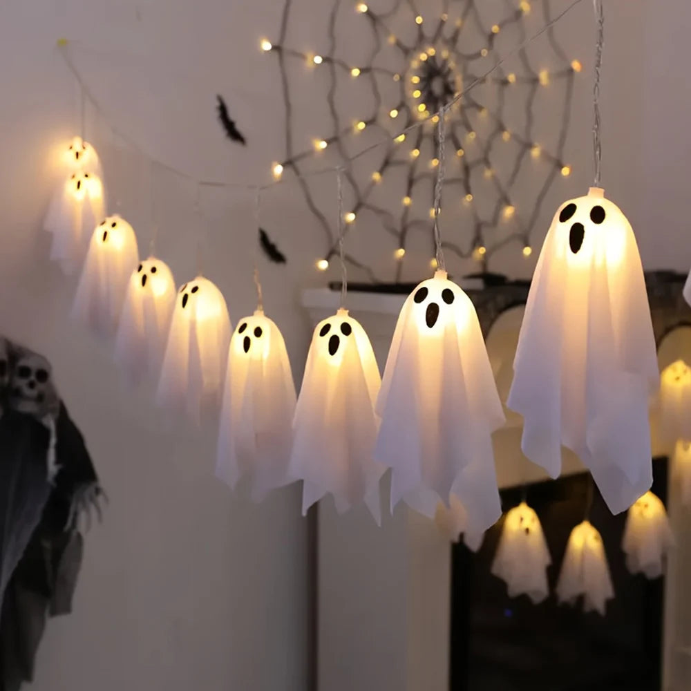 Ghost Halloween LED String Lights