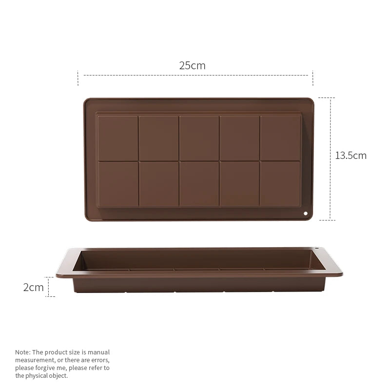 Chocolate Bar Reusable Food Grade Mold