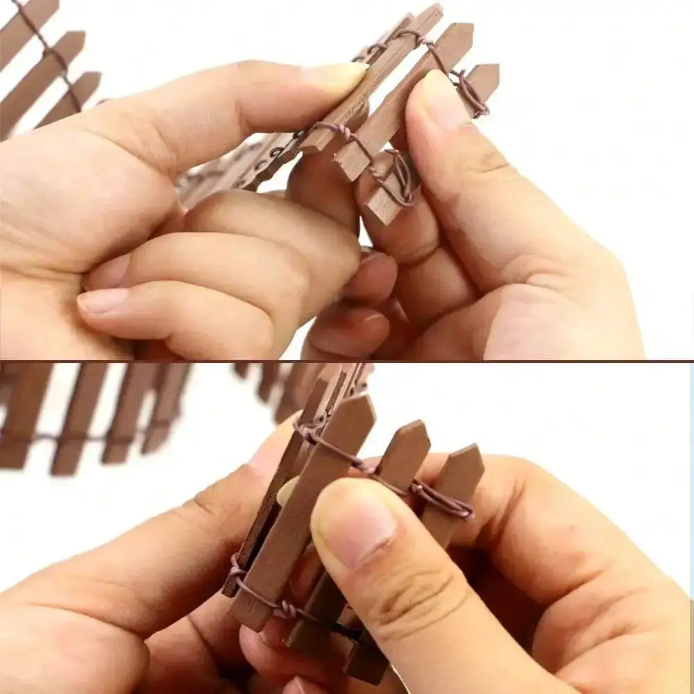 Miniature Fence For Fairy Garden Micro Landscape