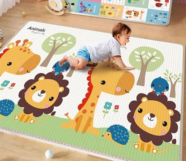 Large Foldable Kids Play Mat for Indoor Activities
