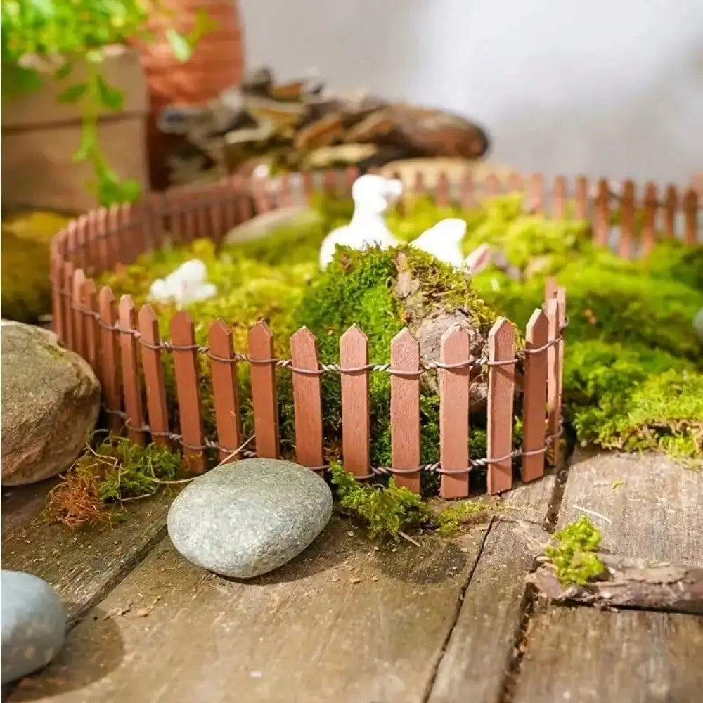 Miniature Fence For Fairy Garden Micro Landscape