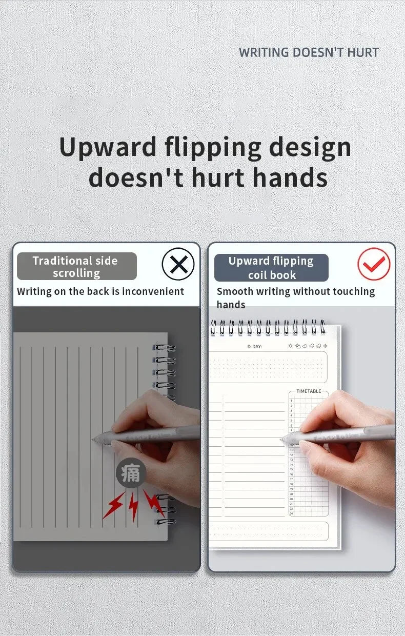 Planner Agenda Spiral A5 Notebook