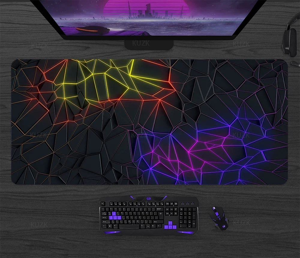 XL Gaming Mouse Pad – Large Desk Mat for Keyboard & Mouse, Extended Computer Table Surface