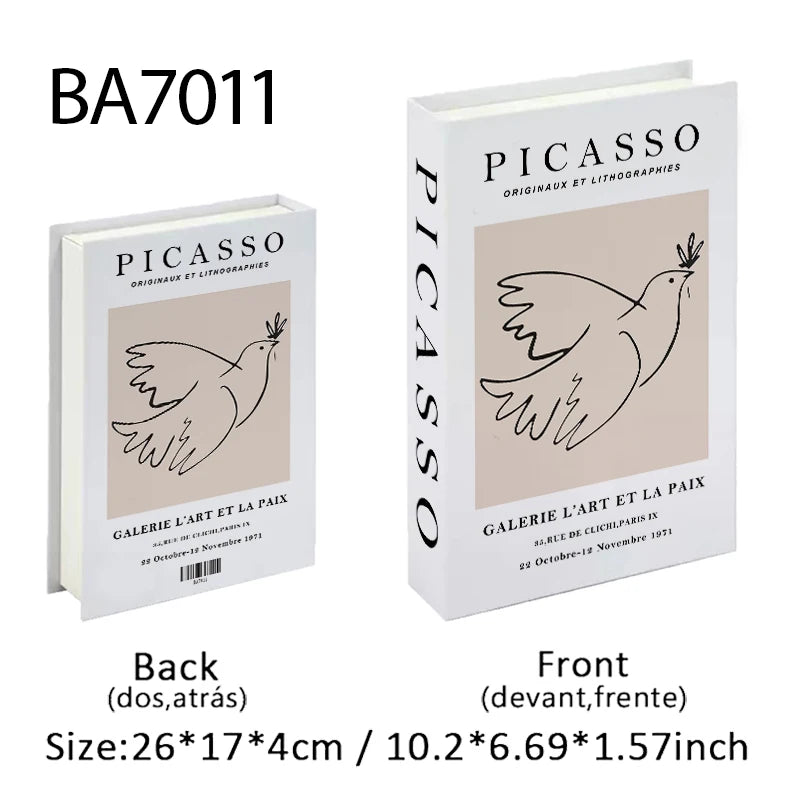 Luxury Decorative Fake Book with Hidden Storage