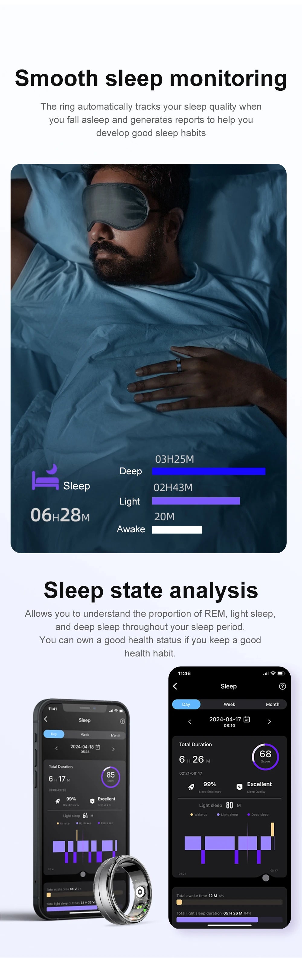 COLMI R06 Smart Fitness Ring