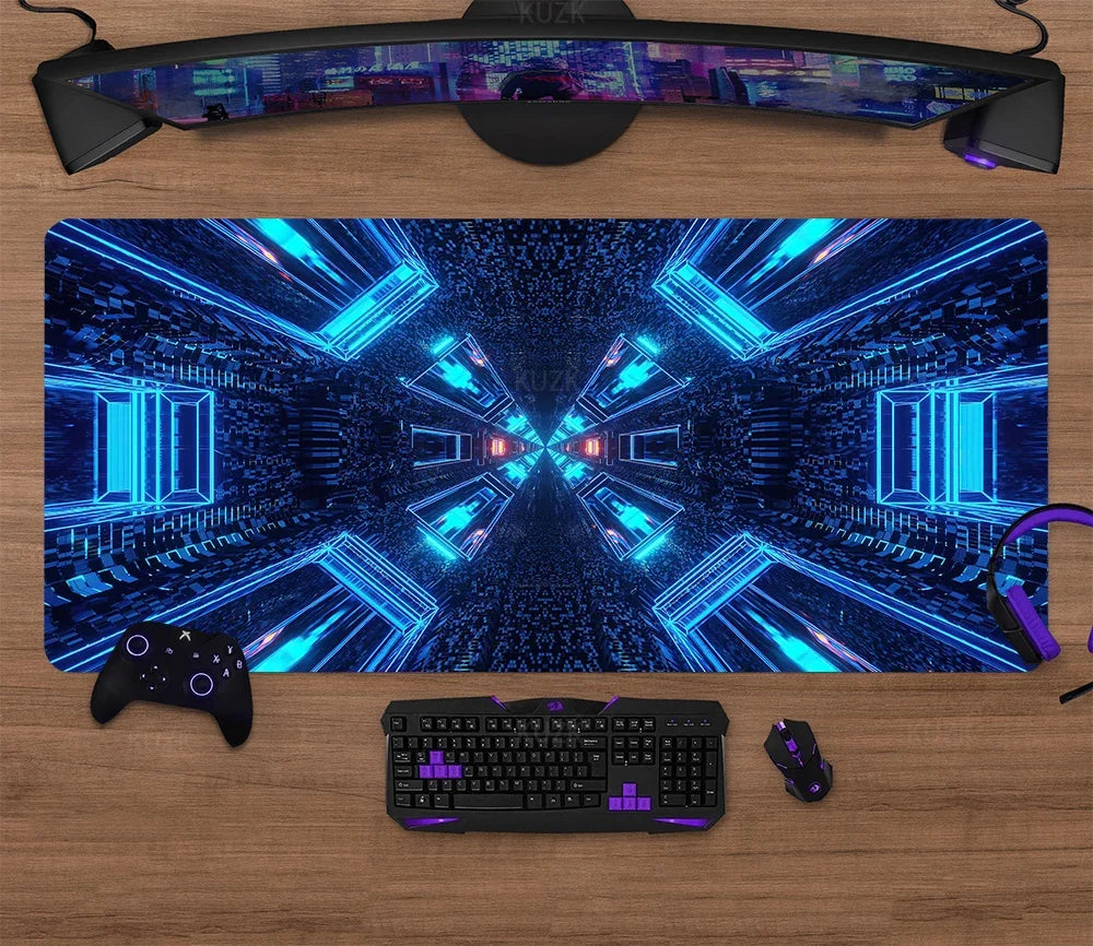 XL Gaming Mouse Pad – Large Desk Mat for Keyboard & Mouse, Extended Computer Table Surface
