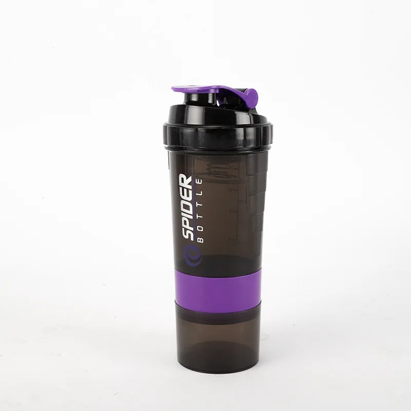 3 Layers Shaker Protein Bottle