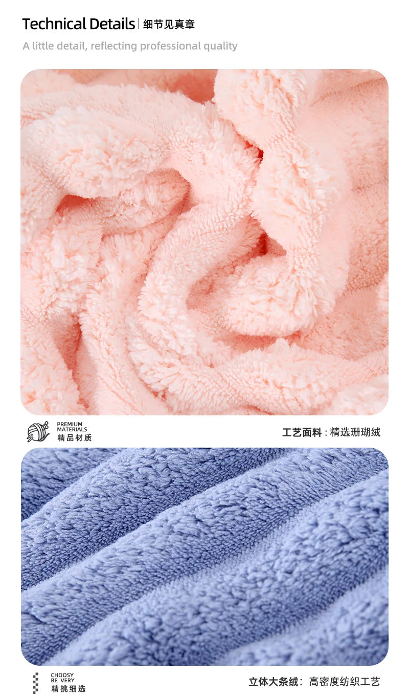 Dry Hair Cap Towel for Women