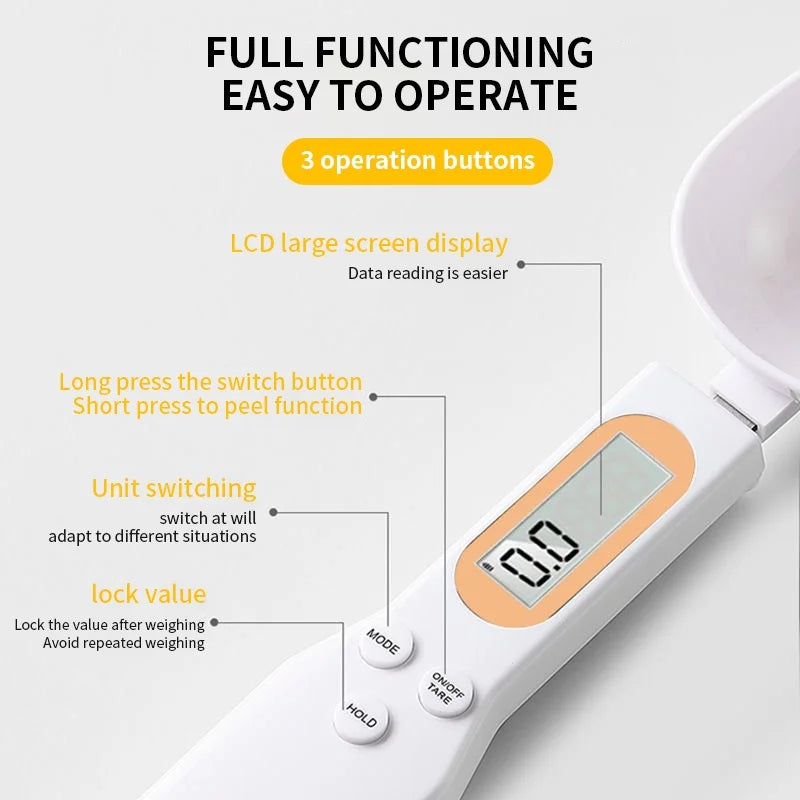 Mini Spoon Digital Kitchen Scale