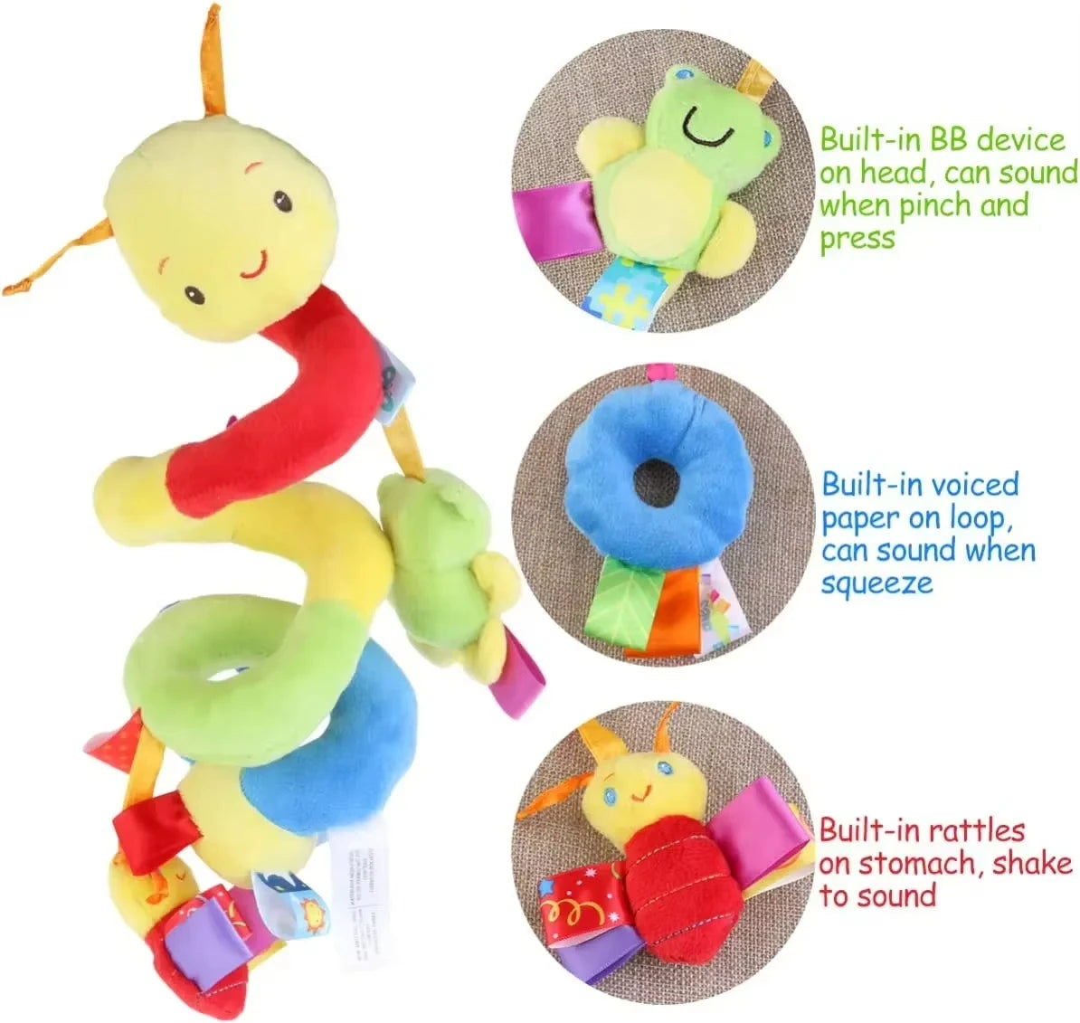 Musical Spiral Crib & Stroller Toy