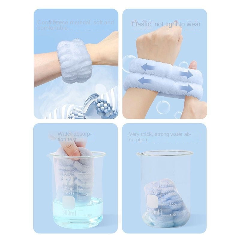 Face Wash Wristband Set