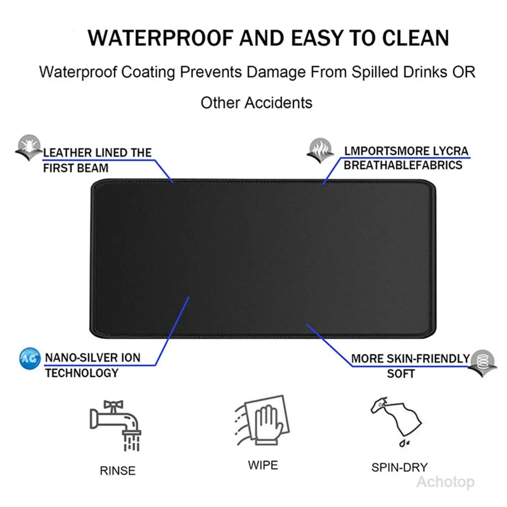 XL Gaming Mouse Pad – Large Desk Mat for Keyboard & Mouse, Extended Computer Table Surface