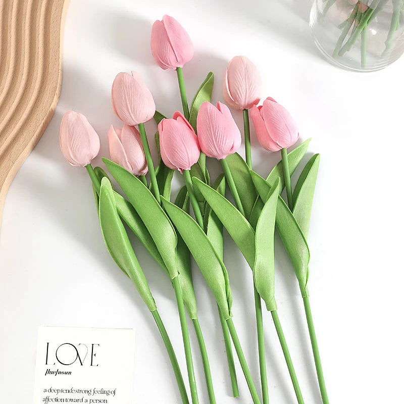Artificial Flowers Tulip Bouquet