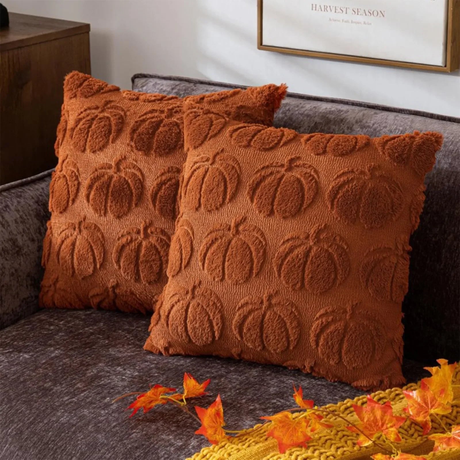 Halloween Pumpkin Pillow Cover