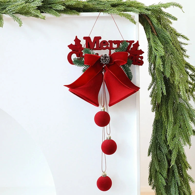 Christmas Ball Ornament with Nordic Bells