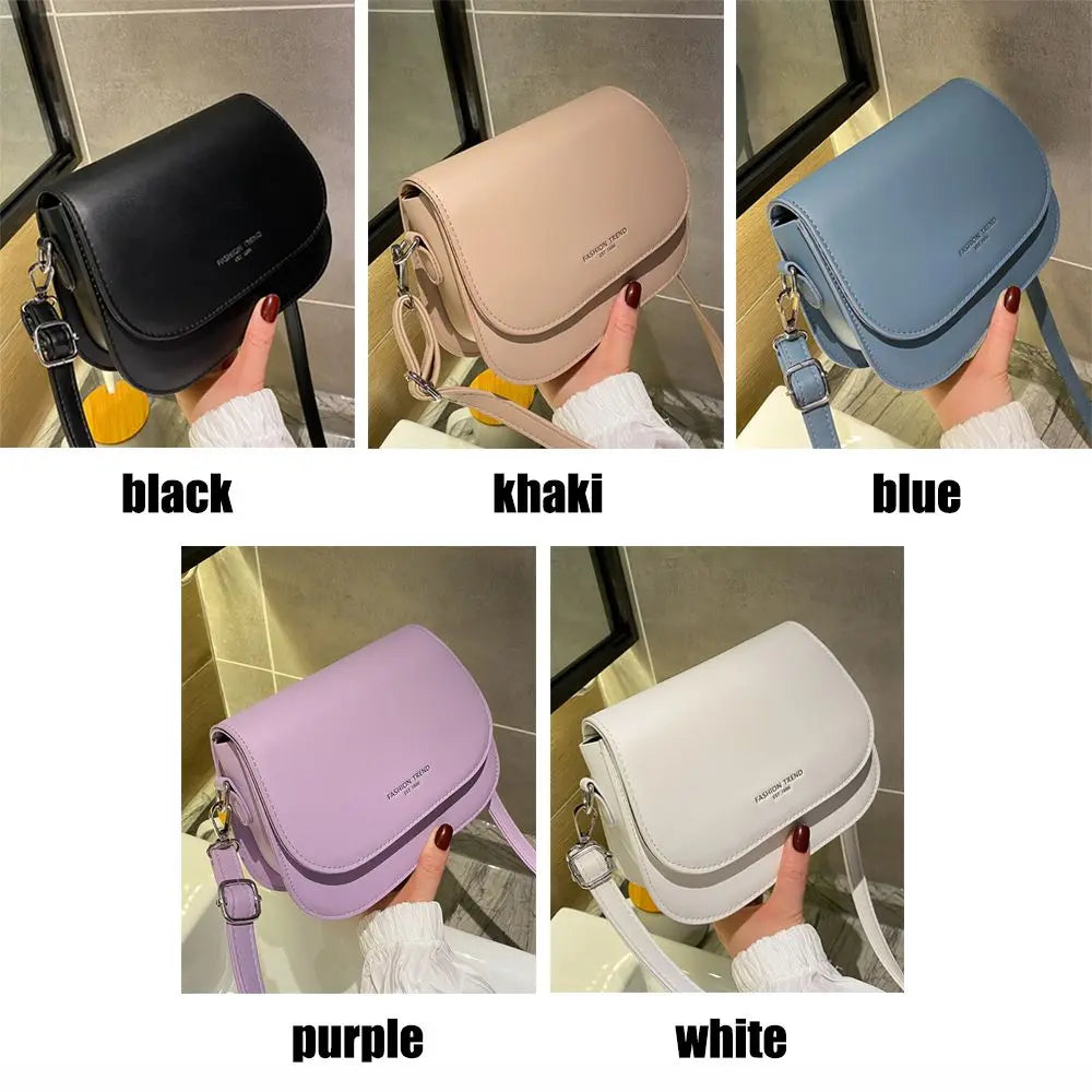 Trendy Saddle Shoulder Bag