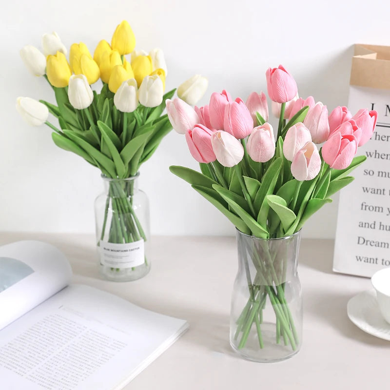 Artificial Flowers Tulip Bouquet
