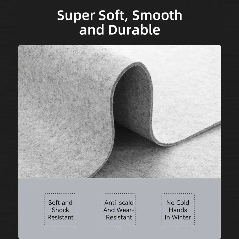 Gaming Accessories Wool Felt Mouse Pad – Large Desk Protector