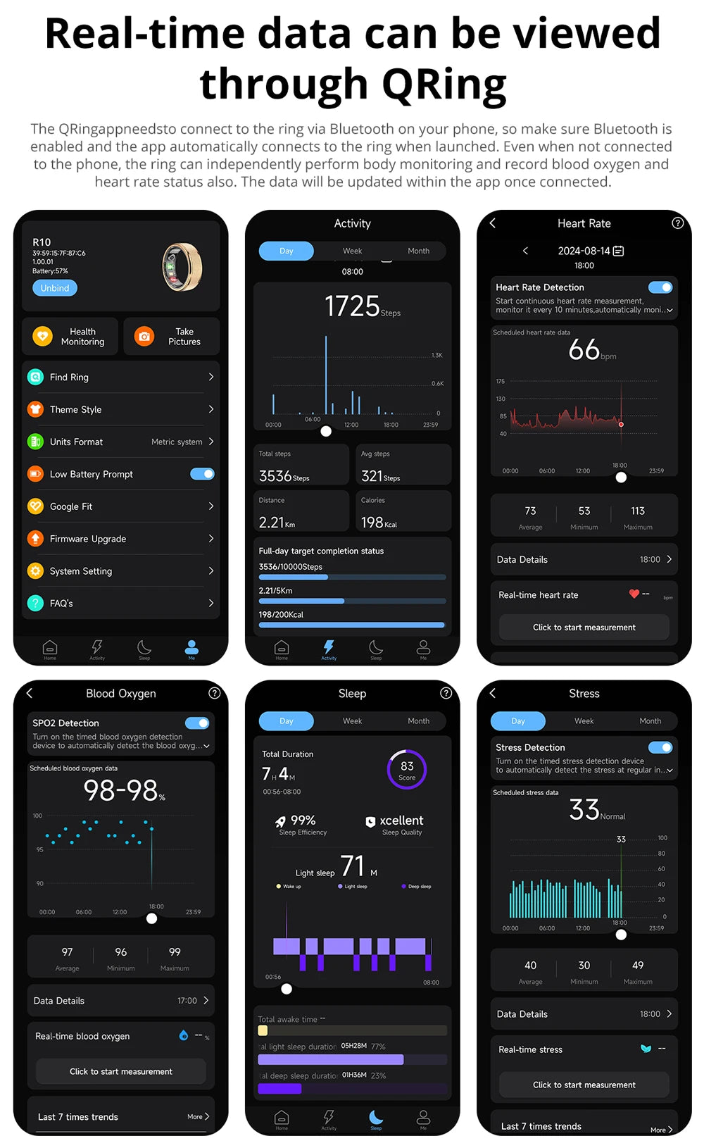 COLMI R10 Smart Fitness Ring