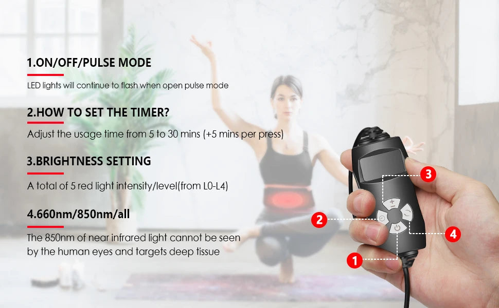 Infrared Light LED Healthcare Belt