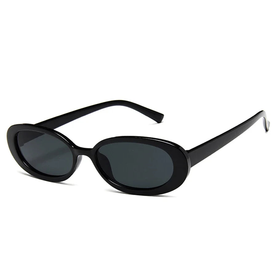 Vintage Oval Sunglasses for Women