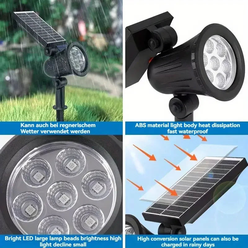 Outdoor Garden Solar Spotlight