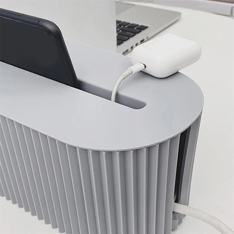 Nordic Plug Board Storage Box Cable Wire Organizer