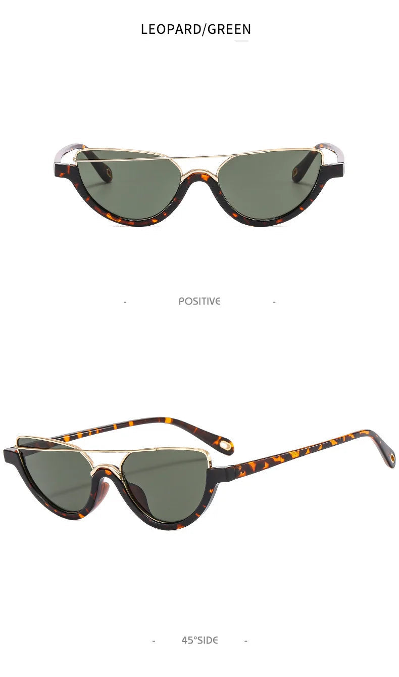 Small Frame Cat's Eye Sunglasses