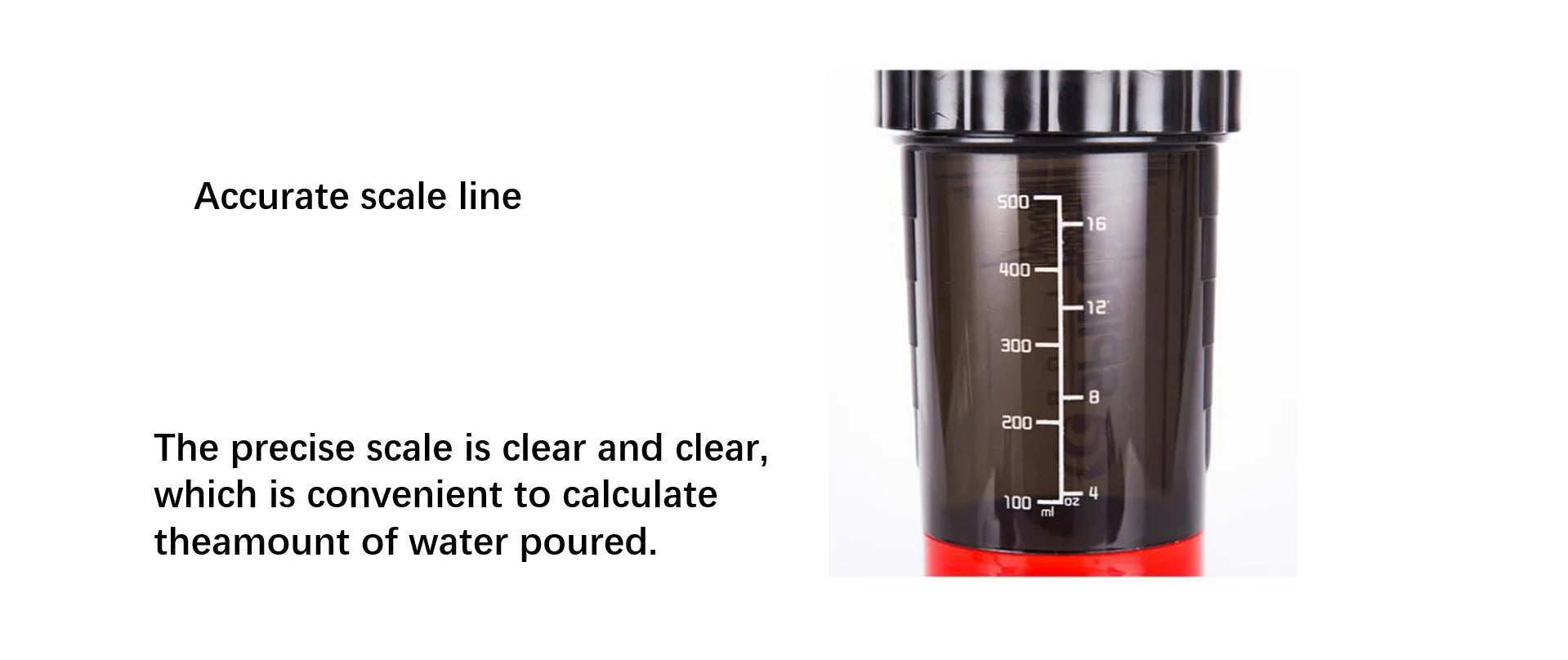 3 Layers Shaker Protein Bottle