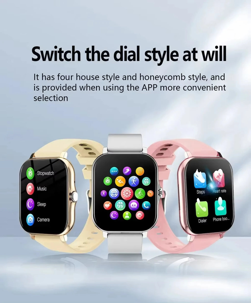 Xiaomi Smartwatch for Men & Women – Waterproof Fitness Tracker with Heart Rate Monitor, Compatible with Android & iOS