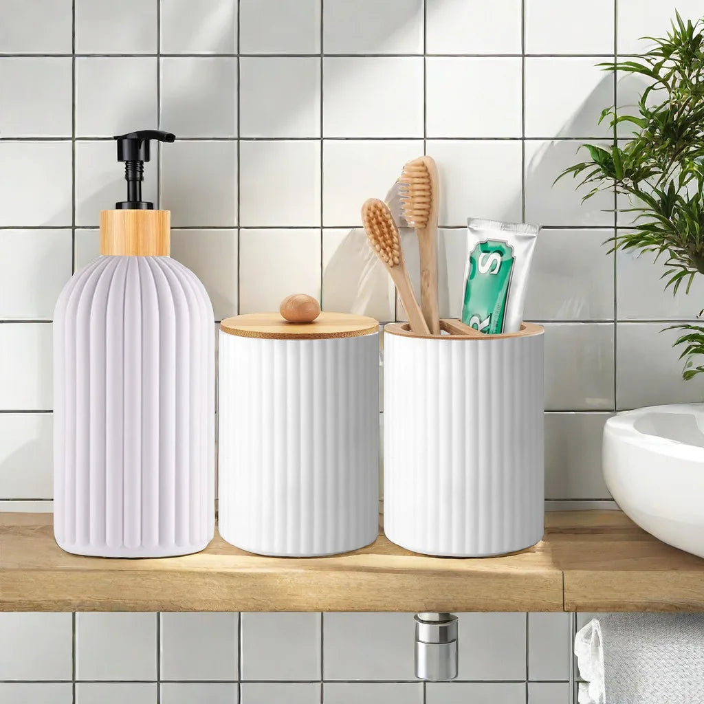 Bathroom Countertop Organizer Set