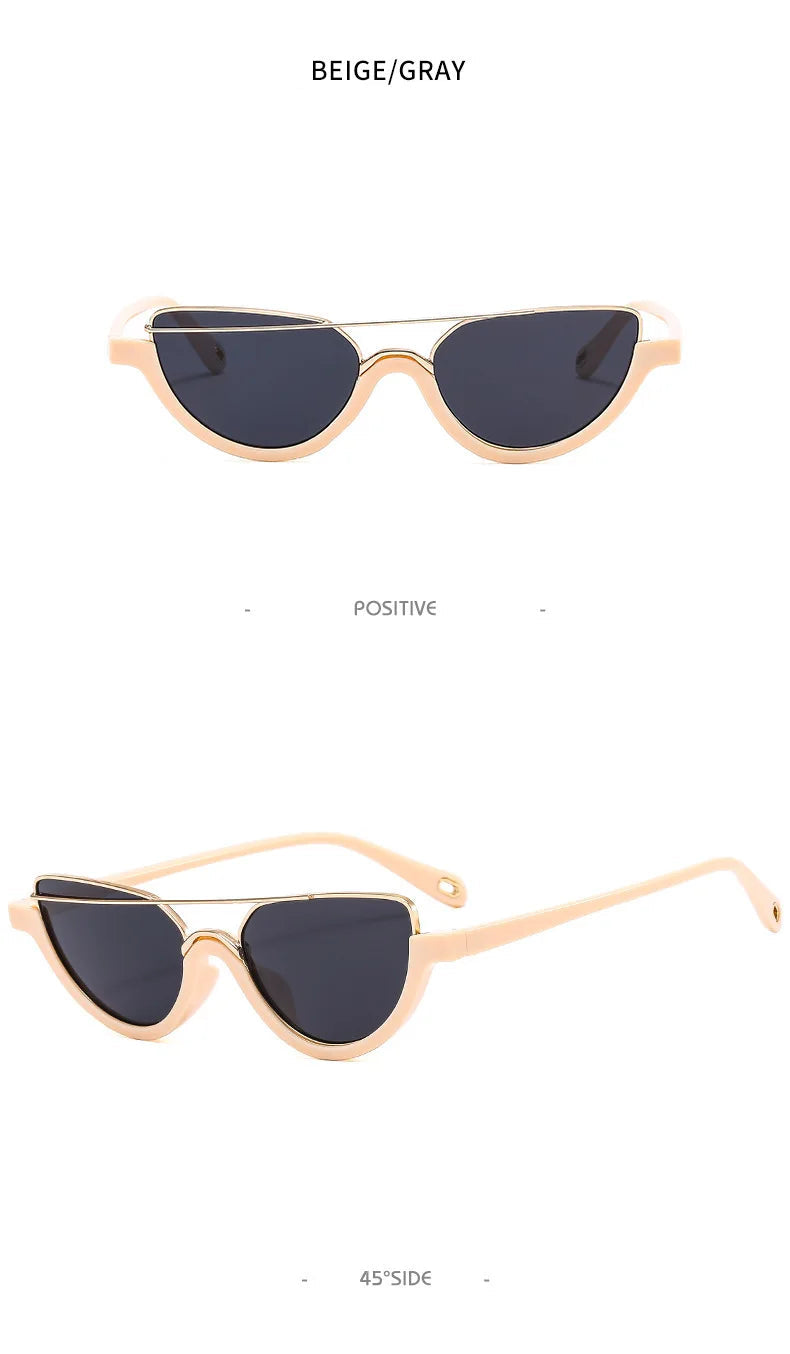 Small Frame Cat's Eye Sunglasses
