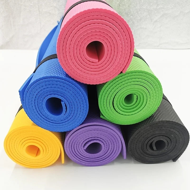 Non-slip yoga mats