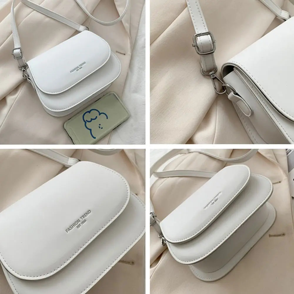 Trendy Saddle Shoulder Bag