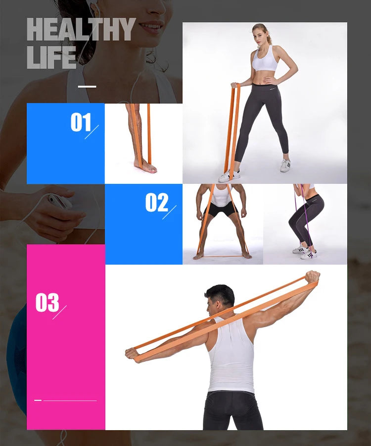 Heavy Duty Latex Resistance Band