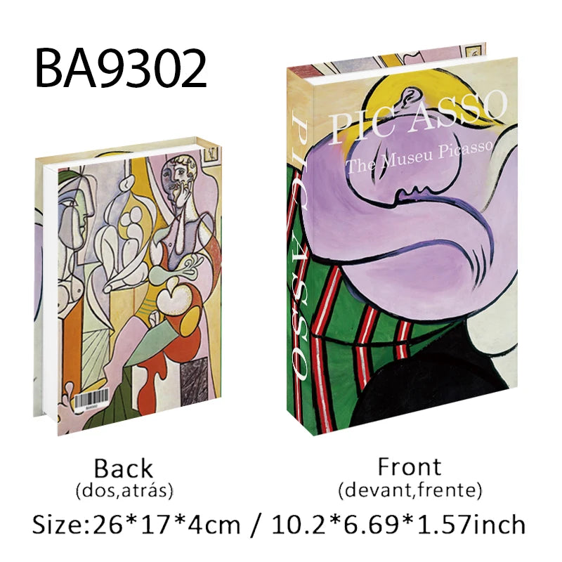 Luxury Decorative Fake Book with Hidden Storage