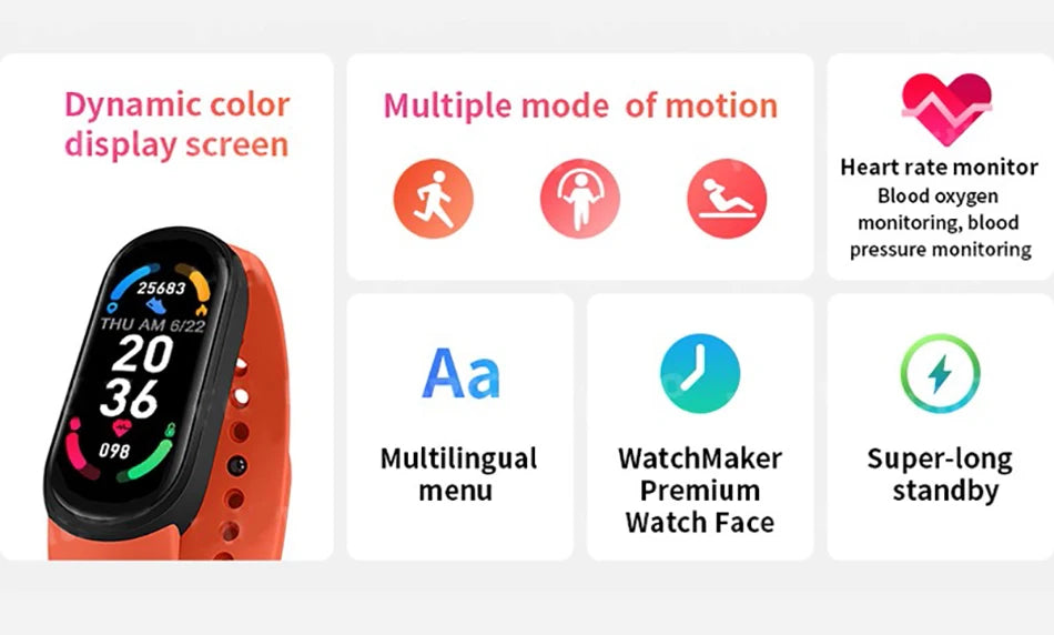 M6 Smart Bracelet