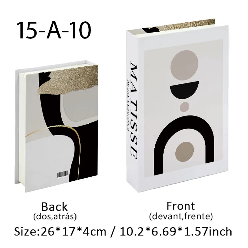 Luxury Decorative Fake Book with Hidden Storage