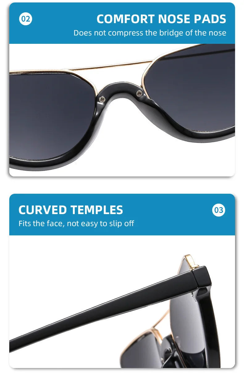 Small Frame Cat's Eye Sunglasses